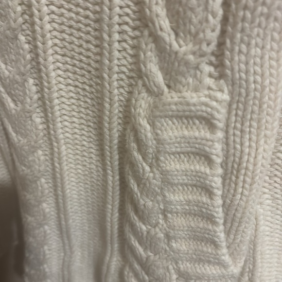 Old navy vintage polo short sleeve beige tan sweater M - Picture 10 of 10